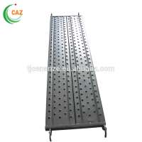 Q195 galvanized Punching perforated Scaffolding Steel Planks price